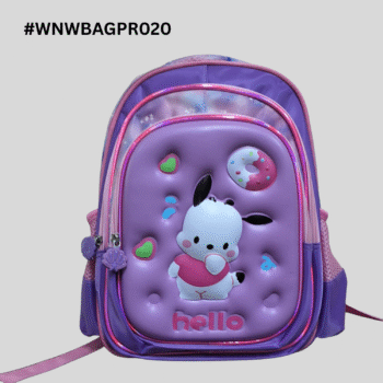 Hardsheel Bag Purple Kitty