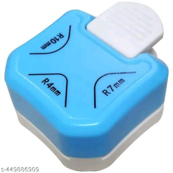 3 in 1 Corner Cutter Punch Size R4mm, R7mm and R10mm Rounder for Paper Craftt and Photo Cutter Scrap-Booking Angle Eater